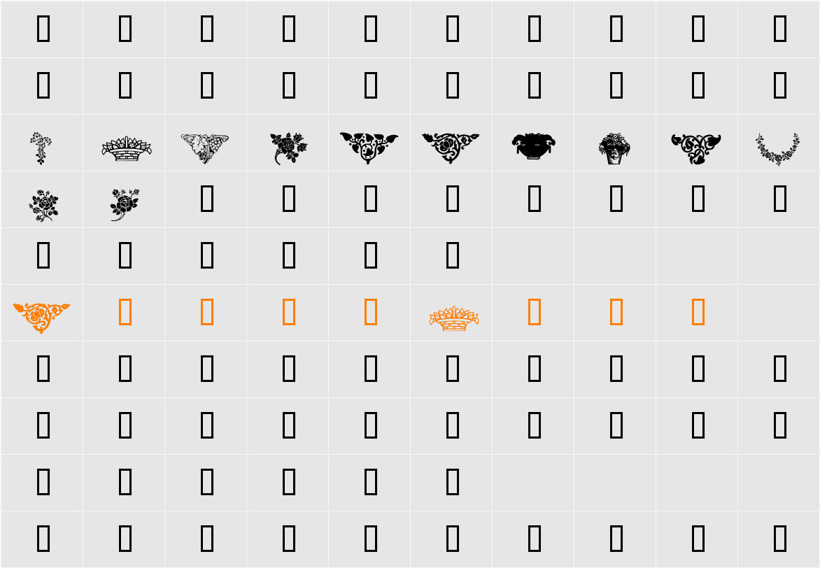 Design3 Character Map