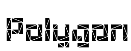 Polygon Font Image