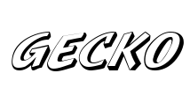 Gecko Font Image