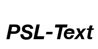 PSL-Text