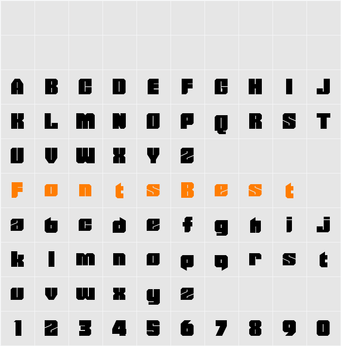 PowerChord Character Map