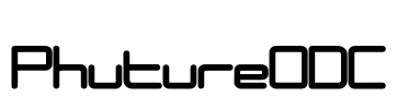 PhutureODC Font Image