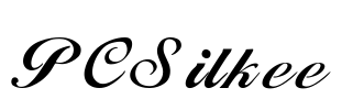 PCSilkee Font Image