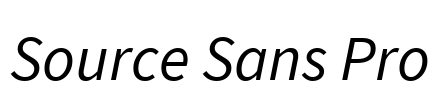 Source Sans Pro Font Image