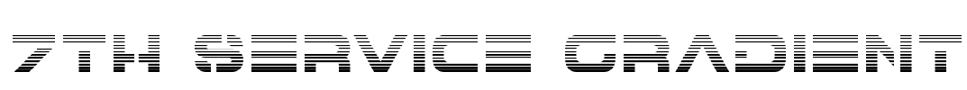 7th Service Gradient
