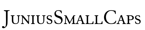 JuniusSmallCaps