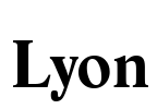 Lyon Font Image