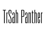 TrSah Panther Font Image