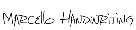Marcello Handwriting