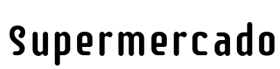 Supermercado Font Image