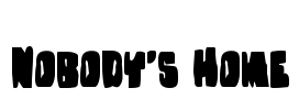 Nobody's Home