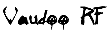 Vaudoo2RF Font Image