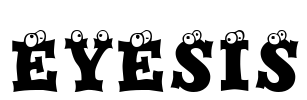 Eyesis Font Image
