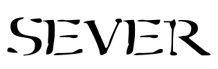 Sever Font Image