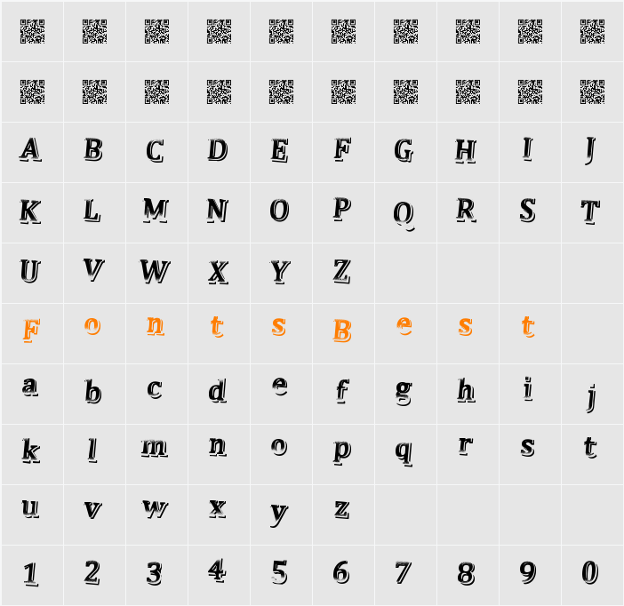 JustQuick Character Map