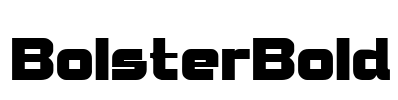 BolsterBold
