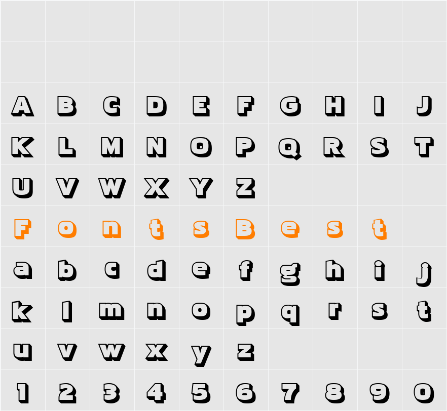 Pakenham Boss Character Map
