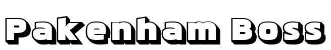 Pakenham Boss Font Image