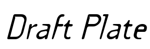 Draft Plate