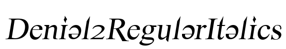 Denial2RegularItalics