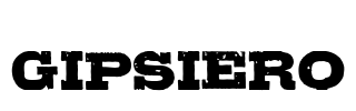 Gipsiero Font Image