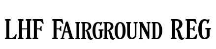 LHF Fairground REG Font Image