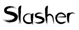 Slasher Font Image