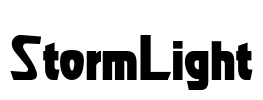 StormLight Font Image