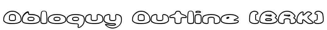 Obloquy Outline (BRK)