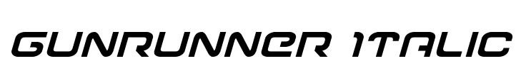 Gunrunner Italic