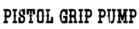 Pistol Grip Pump