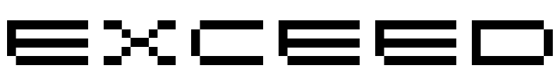 Exceed Font Image