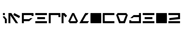 Imperial Code 2 Font Image