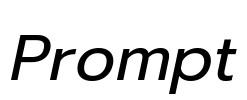 Prompt Font Image