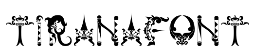 tiranafont Font Image