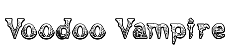 Voodoo Vampire Font Image