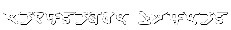 Homeworld Shadow Font Image