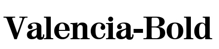 Valencia-Bold