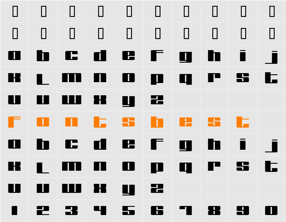 remakeoffabulous3 Character Map