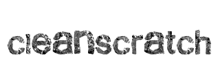 CleanScratch Font Image