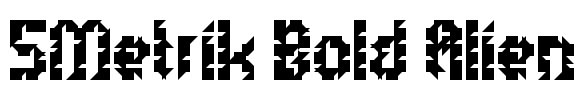 5Metrik Bold Alien