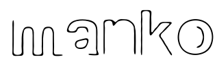 manko Font Image