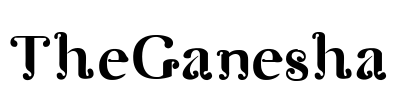 TheGanesha  Font Image