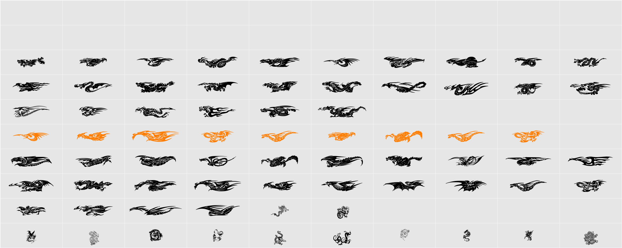 Dragons Tfb Character Map