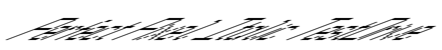 Perfect Pixel Italic TestDrive