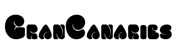 GranCanaries Font Image