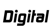 Digital Font Image