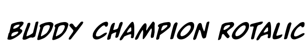 Buddy Champion Rotalic