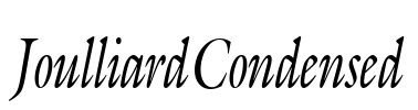 JoulliardCondensed
