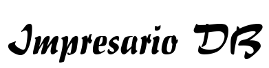 Impresario DB Font Image